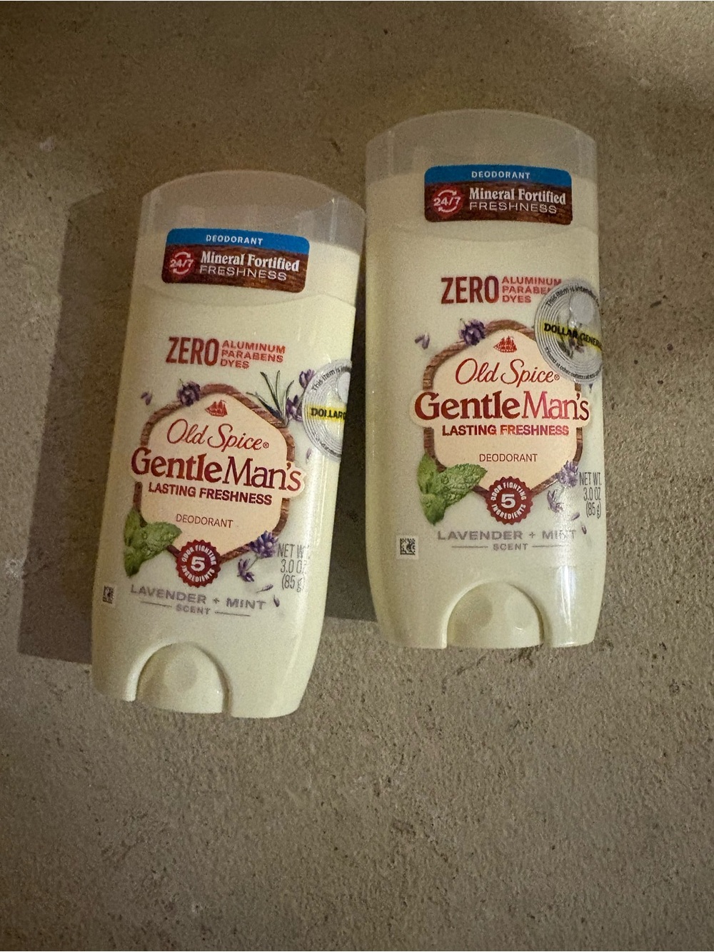 Old Spice GentleMan's Lavender + Mint Deodorant Stick - Cream